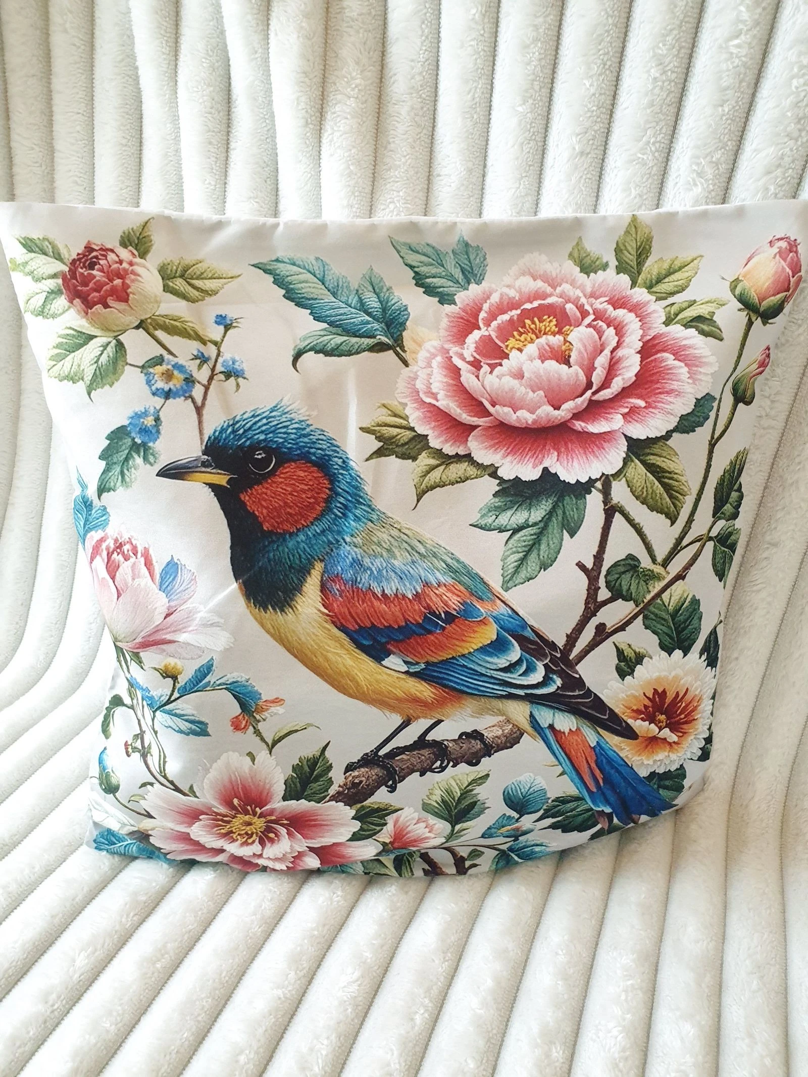 Lote de 2 fundas de cojín 45x45cm decoración interior exterior jardín mueble – photo 3